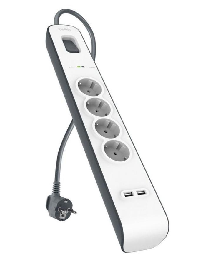 Belkin Surgemaster overspanningsbeveiliging verlengsnoer
