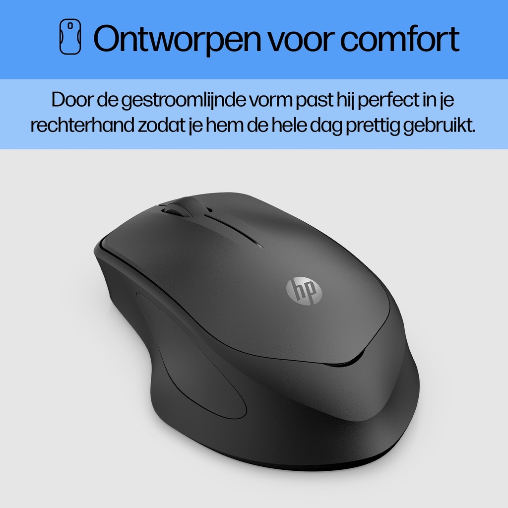 HP 280 Silent Wireless Mouse - Rechtshan-8
