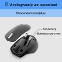 HP 280 Silent Wireless Mouse - Rechtshan-11
