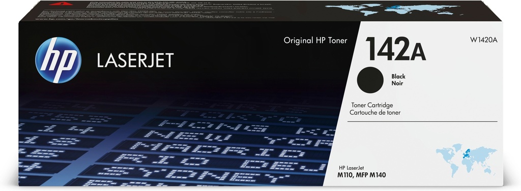 HP 142A originele zwarte LaserJet tonerc-1