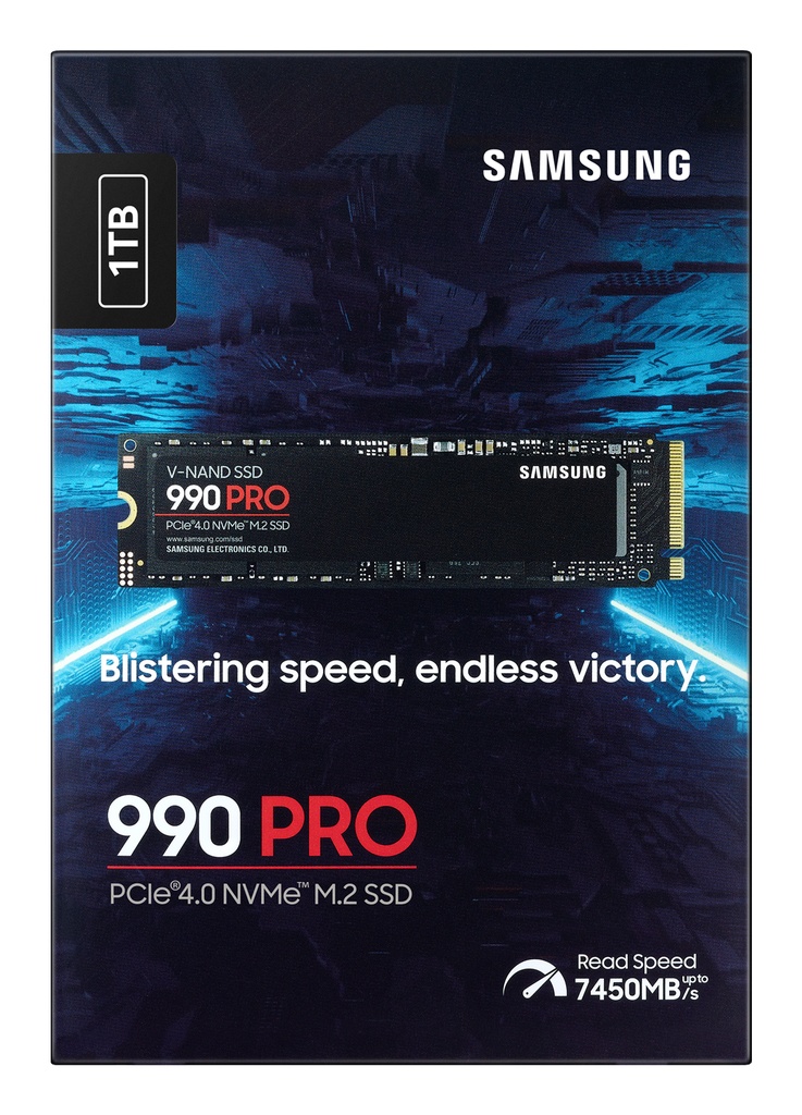 SAMSUNG SSD 990 PRO 1TB M.2 NVMe PCIe 4.-7