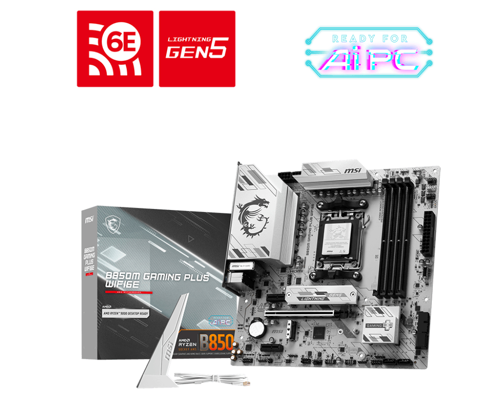 MSI B850M Gaming Plus Wifi6E Am5 - Hoofd-1