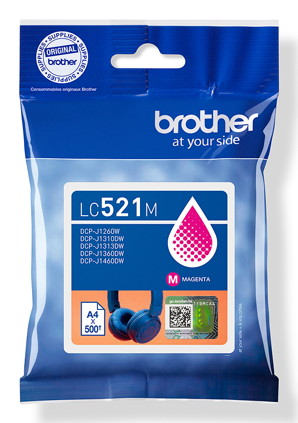 Brother LC521M Magenta e - Origineel - I-2
