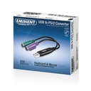 Eminent USB naar PS/2 Converter