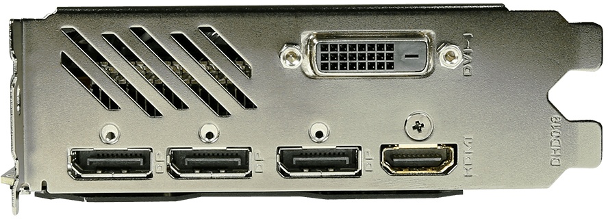 GIG-RX570GAM-4GD poorten