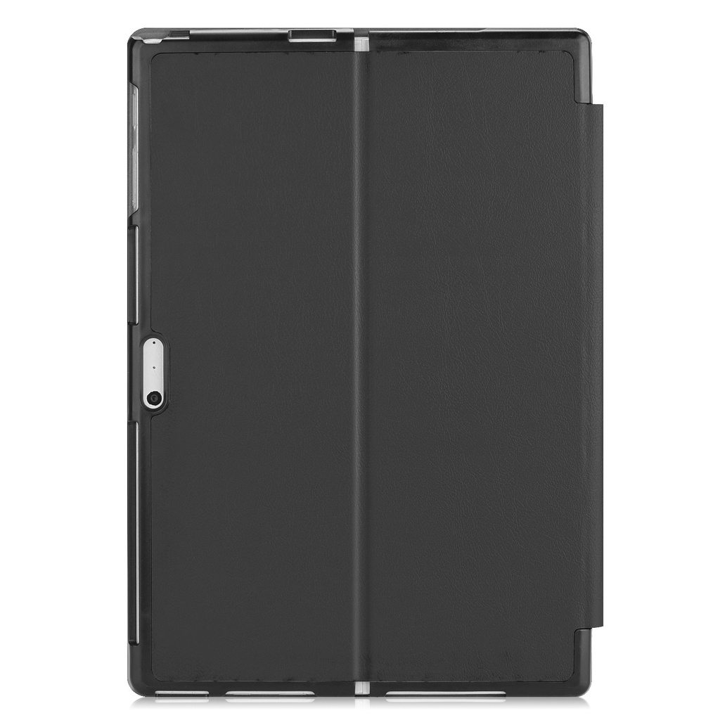 Microsoft Surface Pro 7 hoes - Tri-Fold Book Case - Zwart