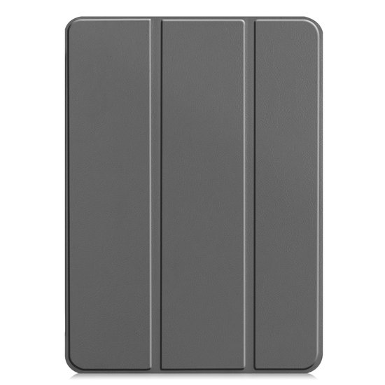 iPad Pro 12.9 2020 hoes - Tri-Fold Book Case - Grijs