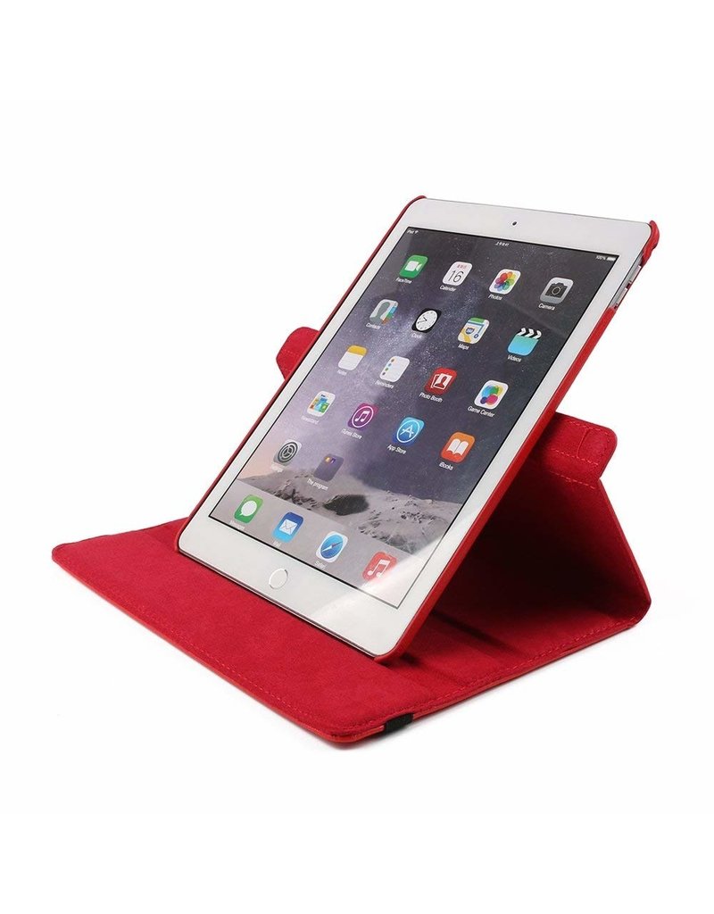 iPad Air 10.5 (2019) hoes - Draaibare Book Case - Rood