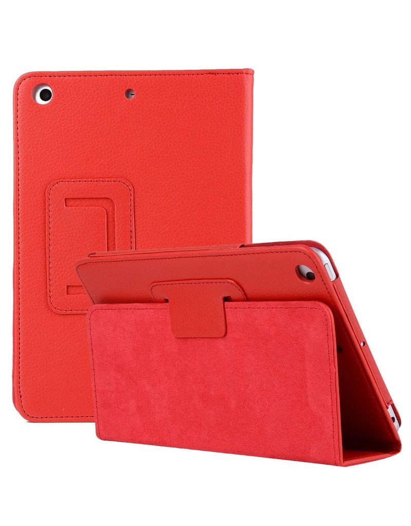 iPad 10.2 inch (2019) hoes - Flip Cover Book Case - Rood