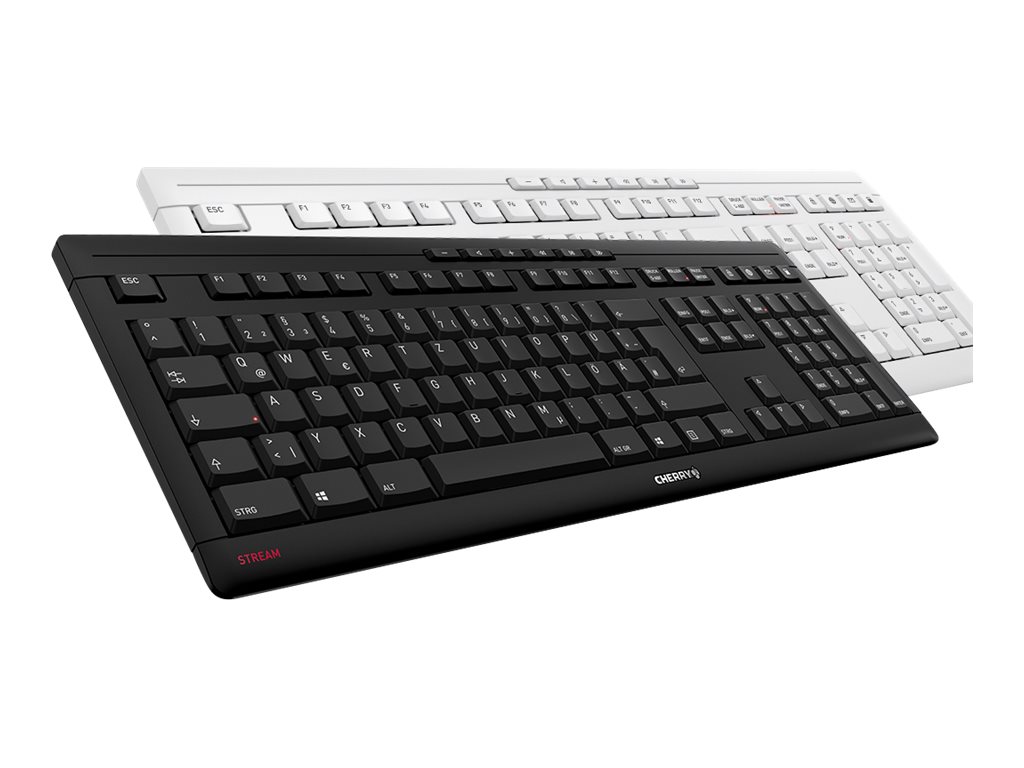 Cherry Stream Keyboard QWERTY black