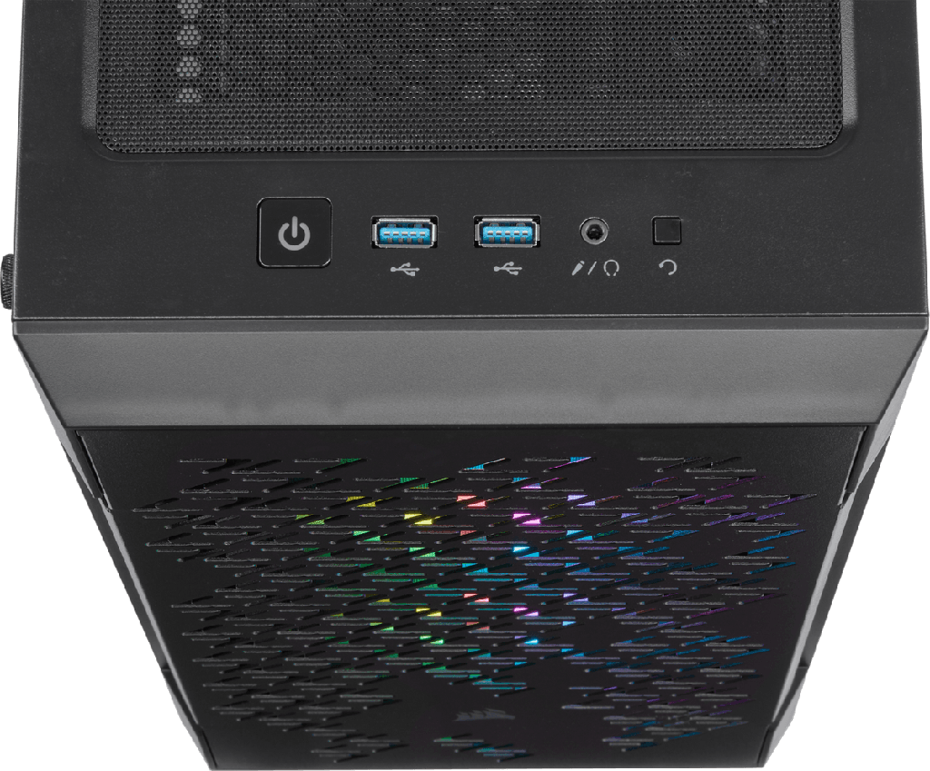 Corsair iCUE 220T RGB Airflow Zwart