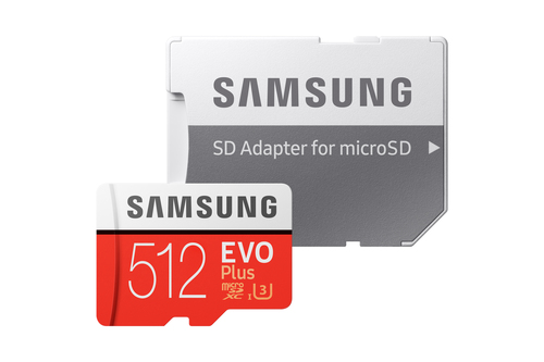 SAMSUNG microSD EVO Plus 512GB Class10
