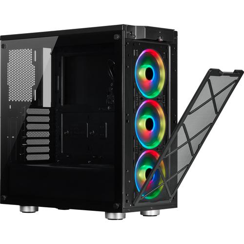 Corsair iCUE 465X RGB Midi Tower Zwart