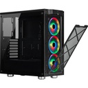 Corsair iCUE 465X RGB Midi Tower Zwart