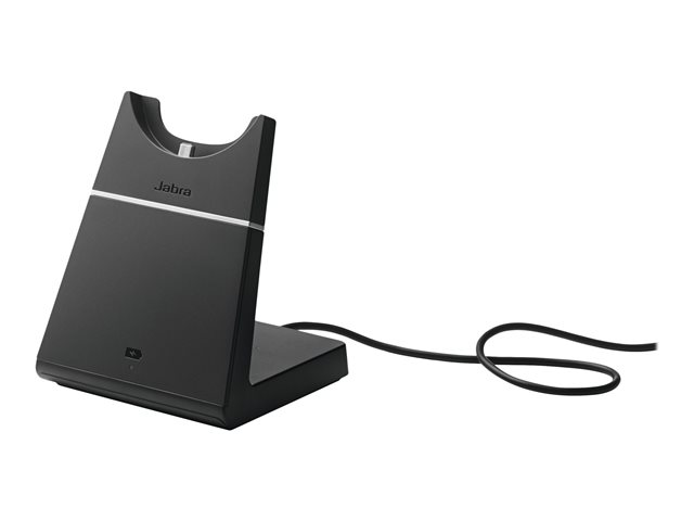 Jabra Evolve 75 MS Stereo - Headset - on-ear - Bluetooth - wireless - active noise cancelling - USB - with charging stand