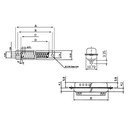 OEM 9 polige D-sub male connector