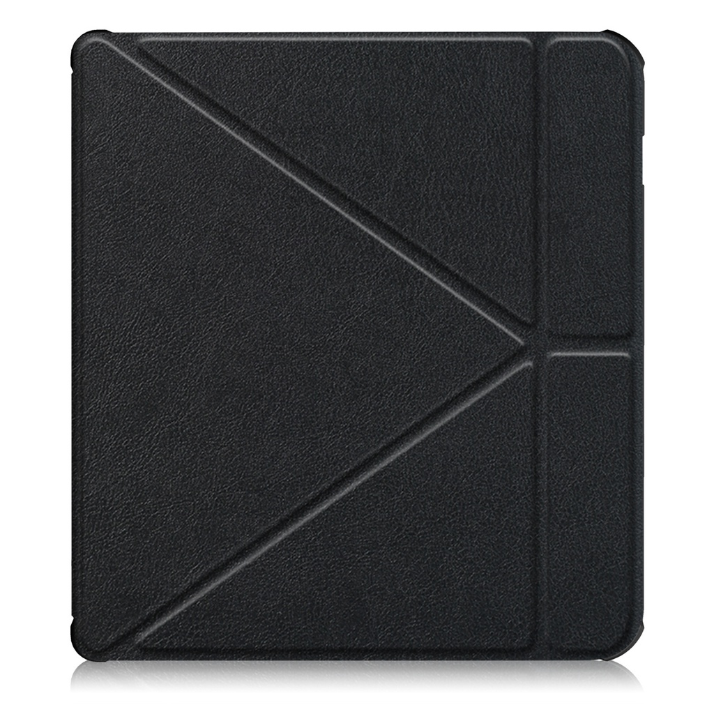 Kobo Libra H2O hoesje - Tri-Fold Book Case - Zwart