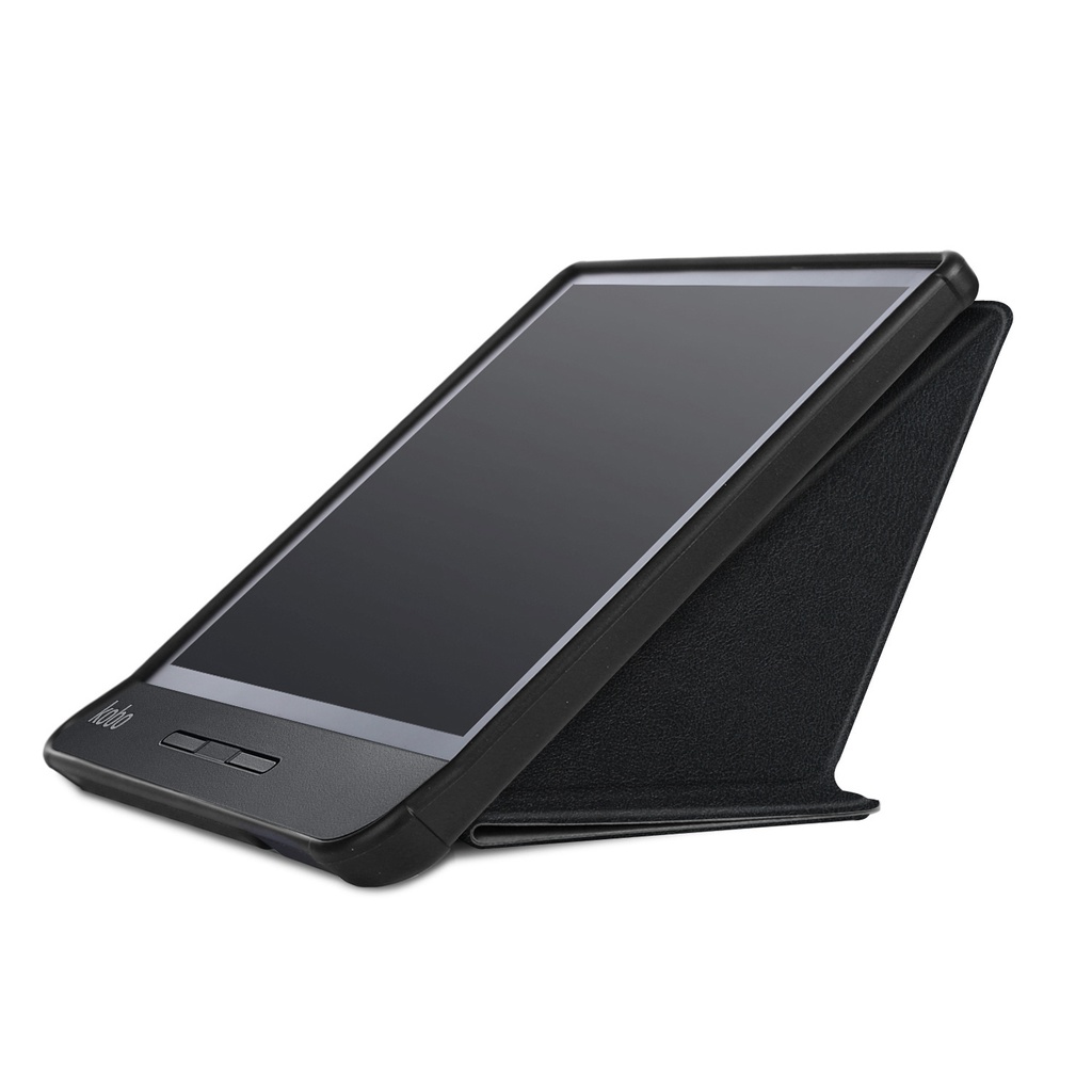 Kobo Libra H2O hoesje - Tri-Fold Book Case - Zwart