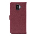 My Style Flex Wallet for Samsung Galaxy A6 2018 Bordeaux