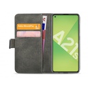 Mobilize Classic Gelly Wallet Book Case Samsung Galaxy A21s Black