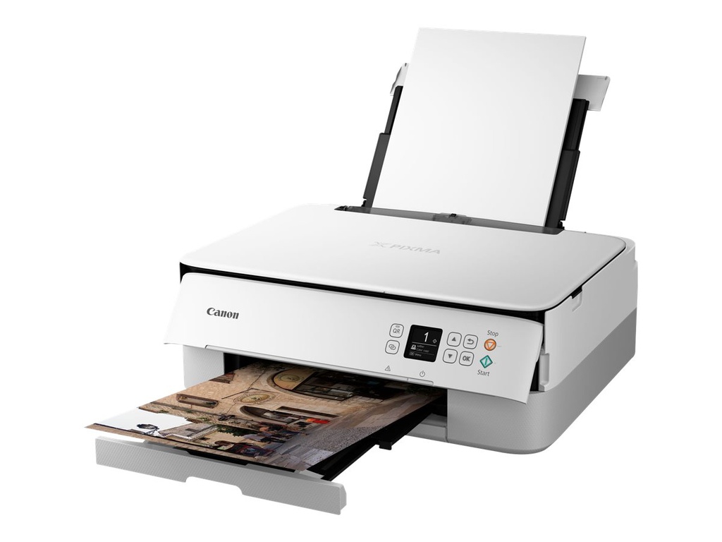 Canon PIXMA TS5351 - Inkjet - Kleurenprinter - 4800 x 1200 DPI - A4 - Direct printen - Wit