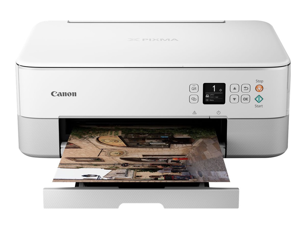 Canon PIXMA TS5351 - Inkjet - Kleurenprinter - 4800 x 1200 DPI - A4 - Direct printen - Wit