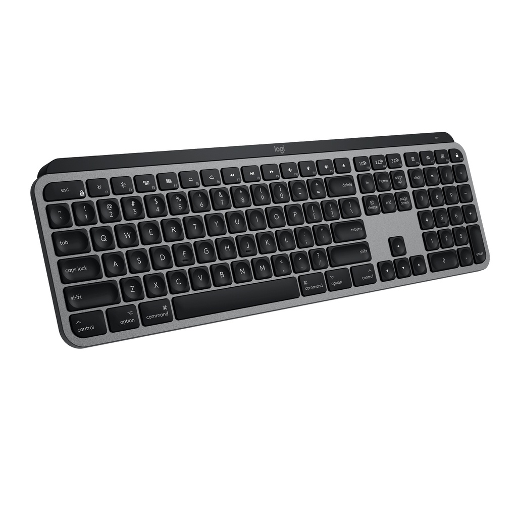 Logitech MX Keys toetsenbord RF-draadloos + Bluetooth QWERTY US International Zwart