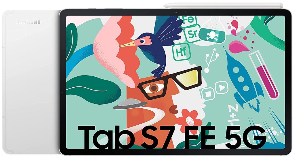 Samsung Galaxy Tab S7 FE Wi-Fi 4GB/64GB Zilver