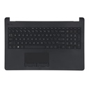 HP Laptop Toetsenbord Qwerty US + Top Cover voor HP 15-bs063nd