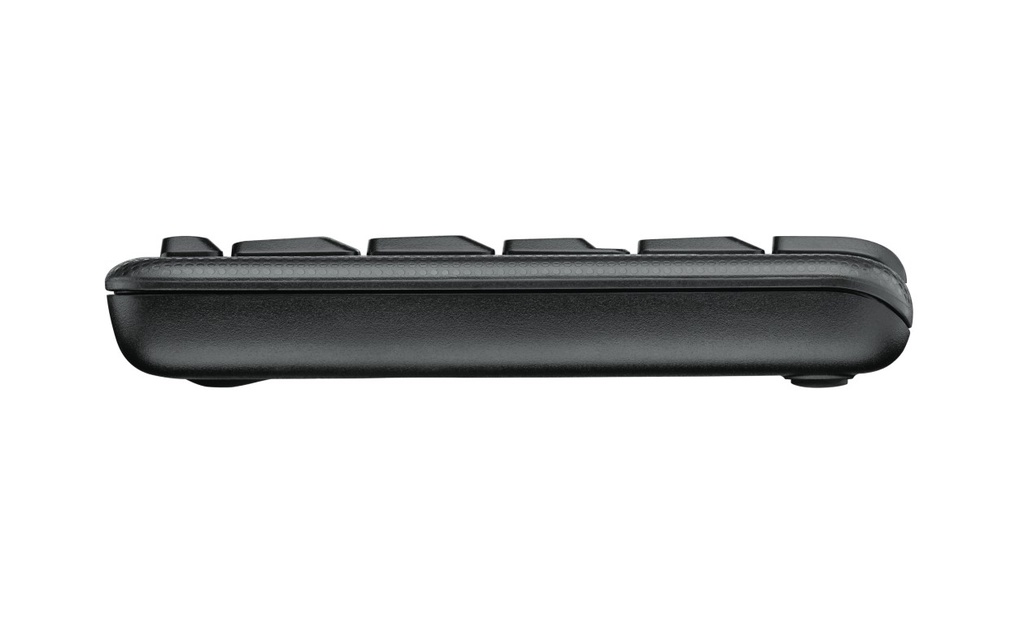 Logitech MK220 - Mini - Draadloos - RF Draadloos - QWERTY - Zwart - Inclusief muis
