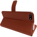 Valenta Book Case Gel Skin Apple iPhone 7/8/SE (2020) Brown