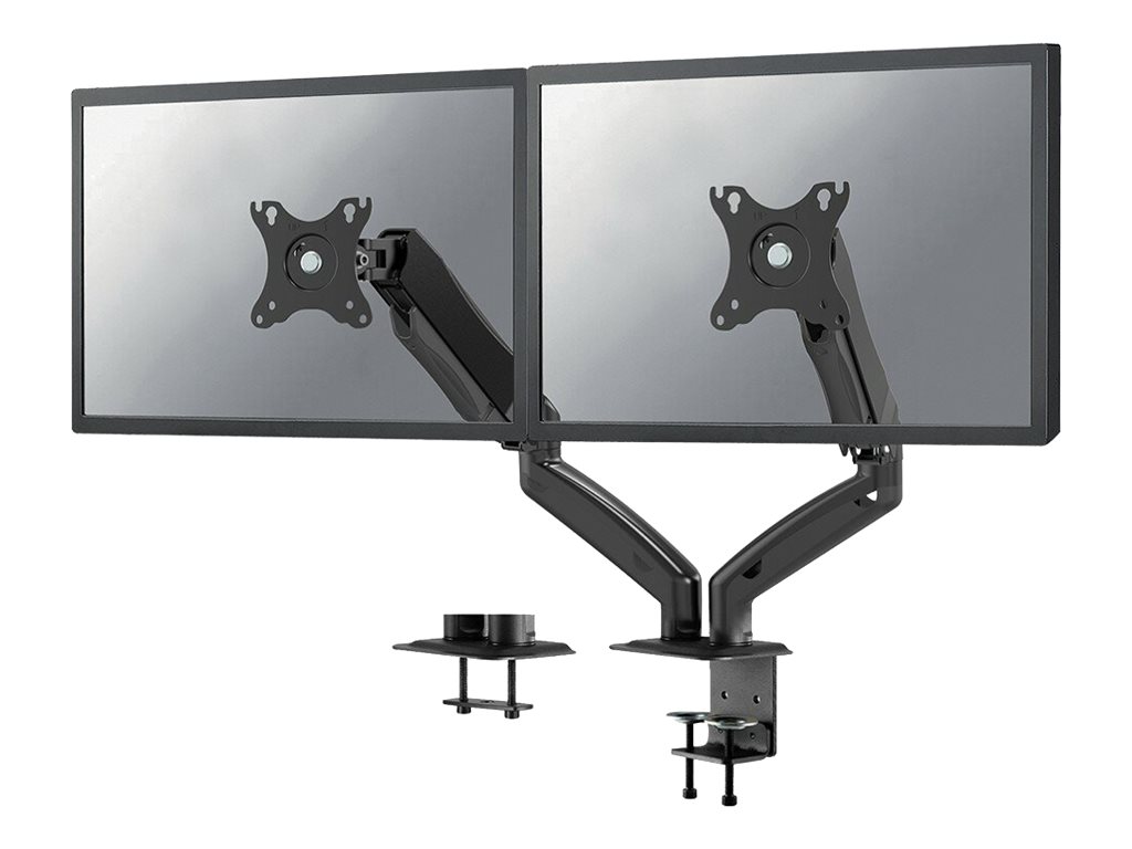 Neomounts by Newstar monitor bureausteun - Klem/doorvoer - 7 kg - 43,2 cm (17") - 68,6 cm (27") - 100 x 100 mm - Zwart