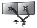 Neomounts by Newstar monitor bureausteun - Klem/doorvoer - 7 kg - 43,2 cm (17") - 68,6 cm (27") - 100 x 100 mm - Zwart