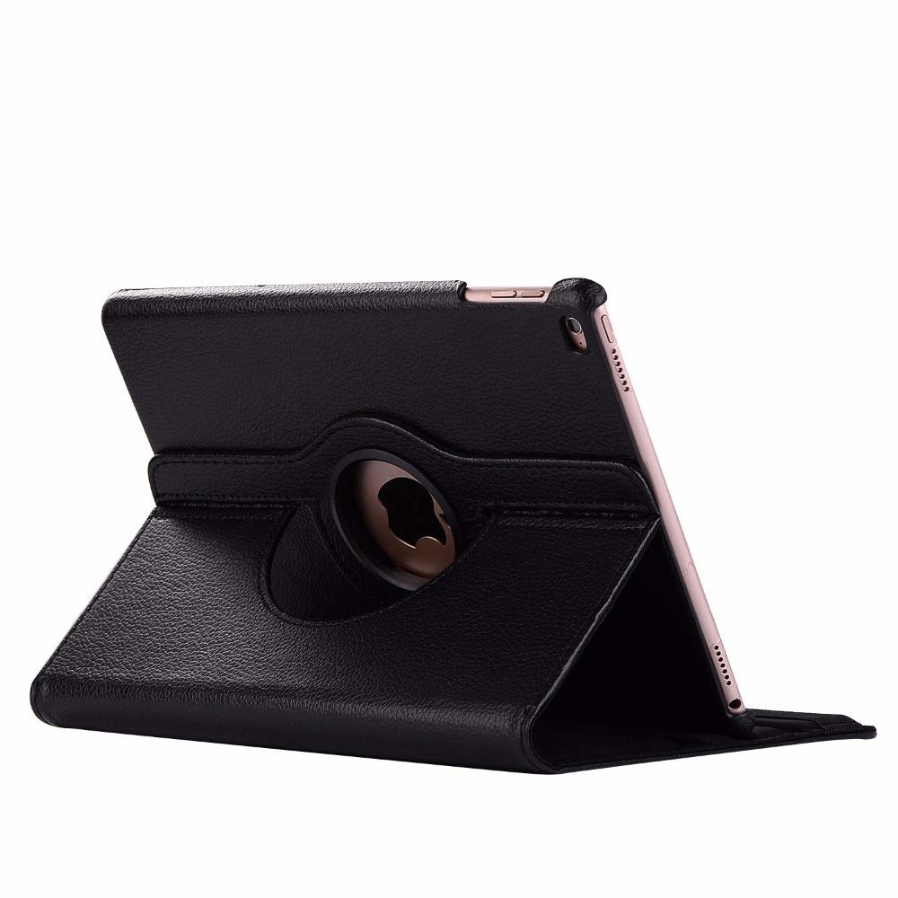 iPad 10.2 (2019) Hoes - Draaibare Book Case Cover - Zwart