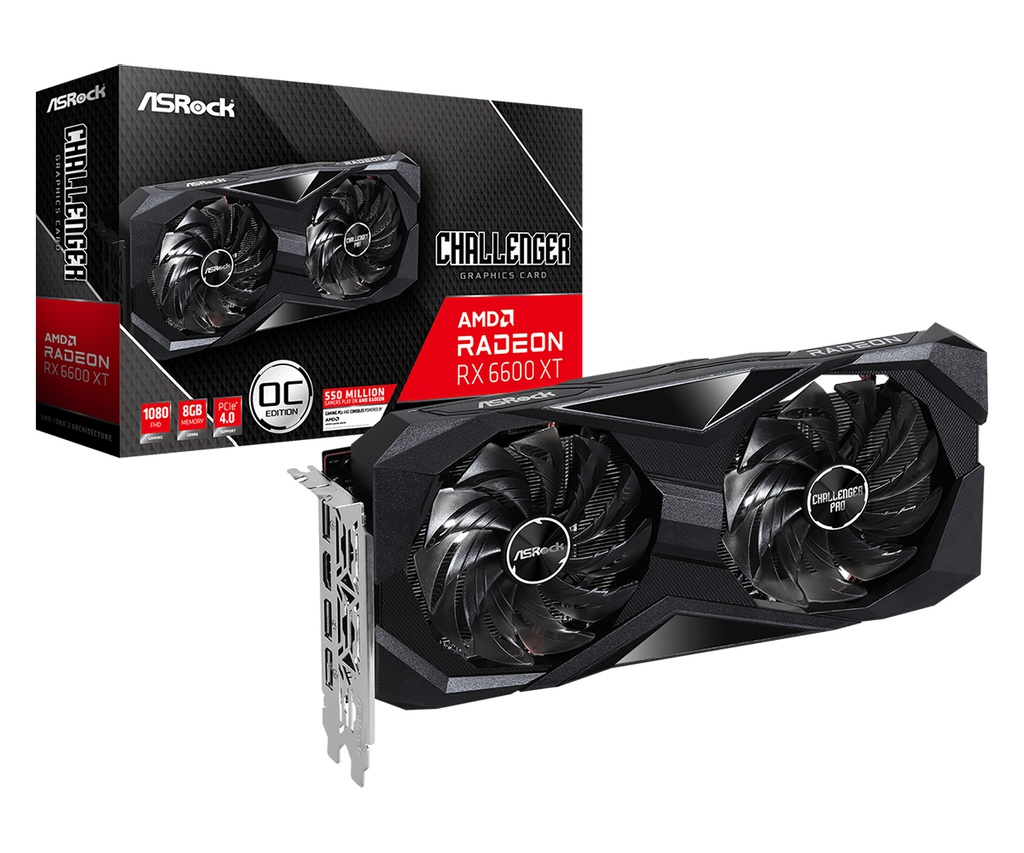 ASRock RX6600XT 8GB Challenger D OC
