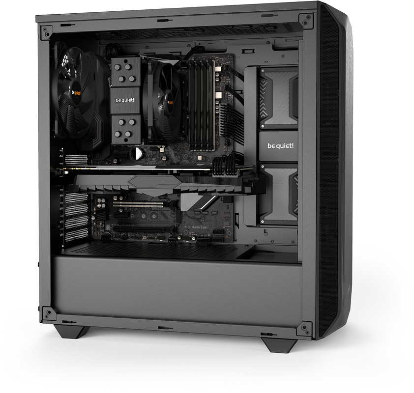 be quiet! Pure Base 500 Zwart