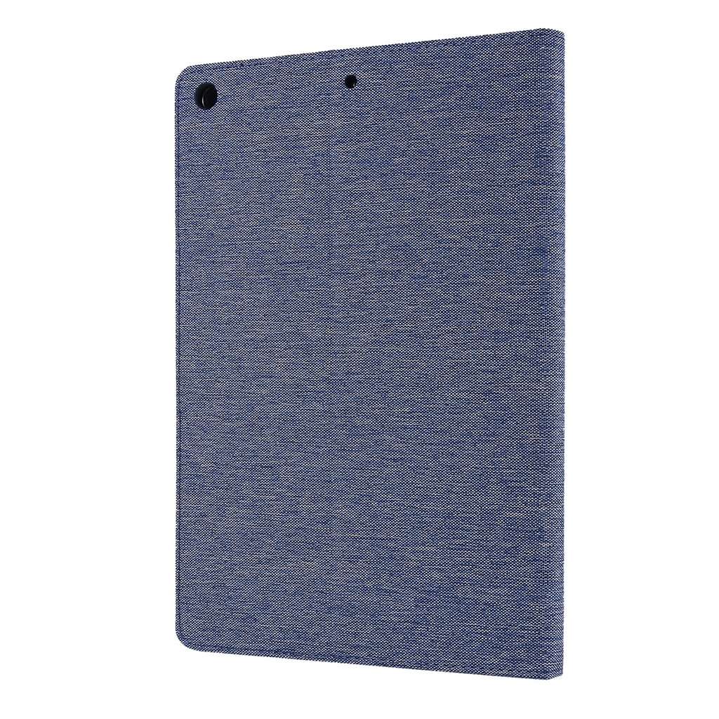 iPad 2020 hoes - 10.2 inch - Book Case met Soft TPU houder - Blauw