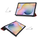 Tablet hoes voor Samsung Galaxy Tab S8 (2022) - Tri-Fold Book Case - Donker Rood