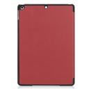 Cover2Day iPad 2020 hoes - 10.2 inch - Tri-Fold Book Case - Donker Rood