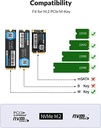 ORICO NVMe Clone dockingstation M.2 Dual- Bay 10Gbps met offline clone duplicatorfunctie