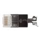 ACT RJ45 (8P/8C) CAT6A afgeschermde modulaire connector voor ronde kabel met massieve of soepele aders