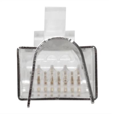 ACT RJ45 (8P/8C) CAT6A afgeschermde modulaire connector voor ronde kabel met massieve of soepele aders