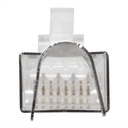 ACT RJ45 (8P/8C) CAT6A afgeschermde modulaire connector voor ronde kabel met massieve of soepele aders