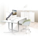 ACT Monitorarm office met gasveer, 1 scherm