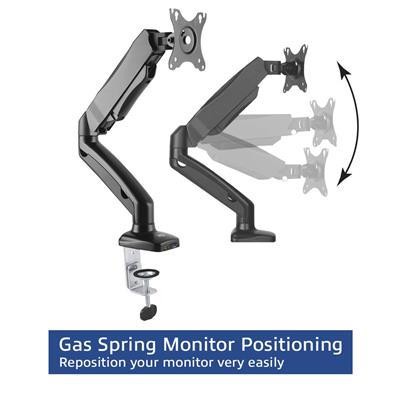 ACT Monitorarm office met gasveer, 1 scherm