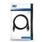 ACT USB 2.0 verlengkabel A male - A female 1,8 meter, Zip Bag