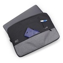 ACT Urban, laptop sleeve 14.1 inch, zwart/grijs