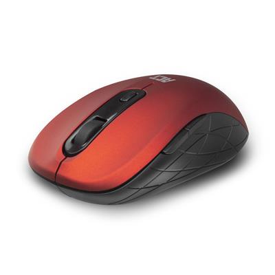 ACT Draadloze muis, USB nano-ontvanger, 1600 dpi, rood