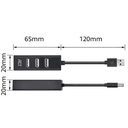ACT USB Hub 2.0, 4x USB-A, mini