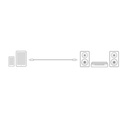 ACT 1,5 meter High Quality stereo audio aansluitkabel 3,5 mm jack male - male, Zip Bag